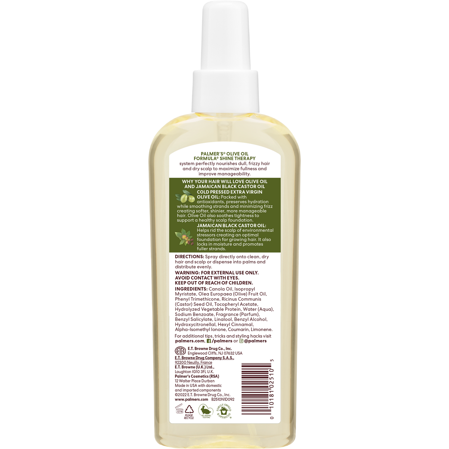 Olive Oil Hair & Scalp Oil