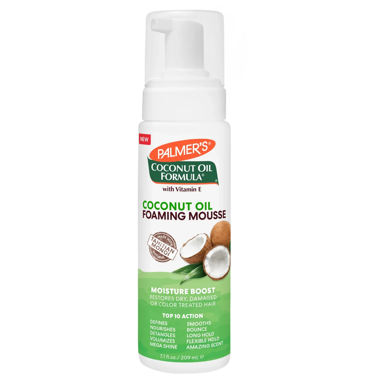 Coconut Oil Foaming Mousse