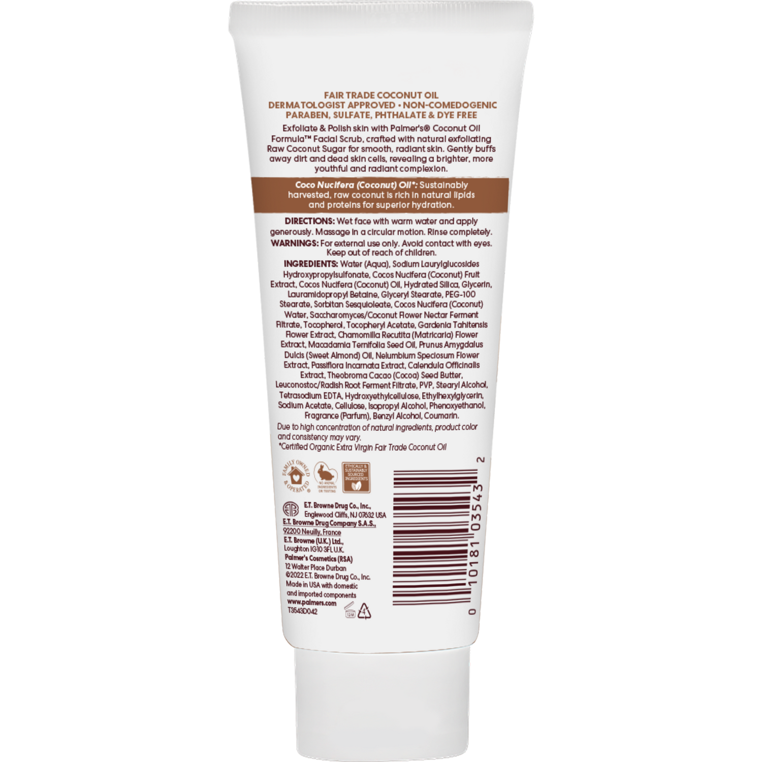 Raw Coconut Sugar Facial Scrub