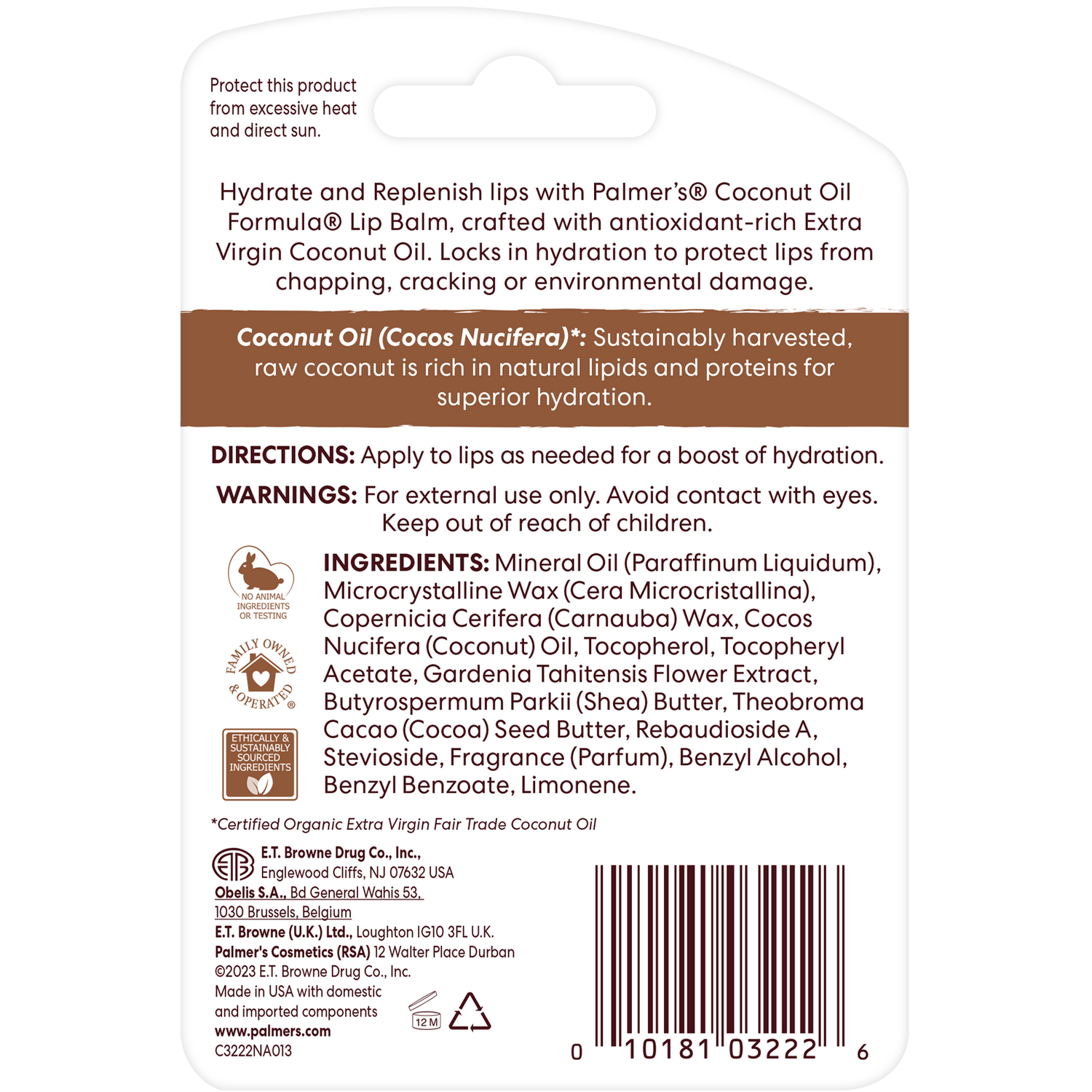 Coconut Hydrate Lip Balm