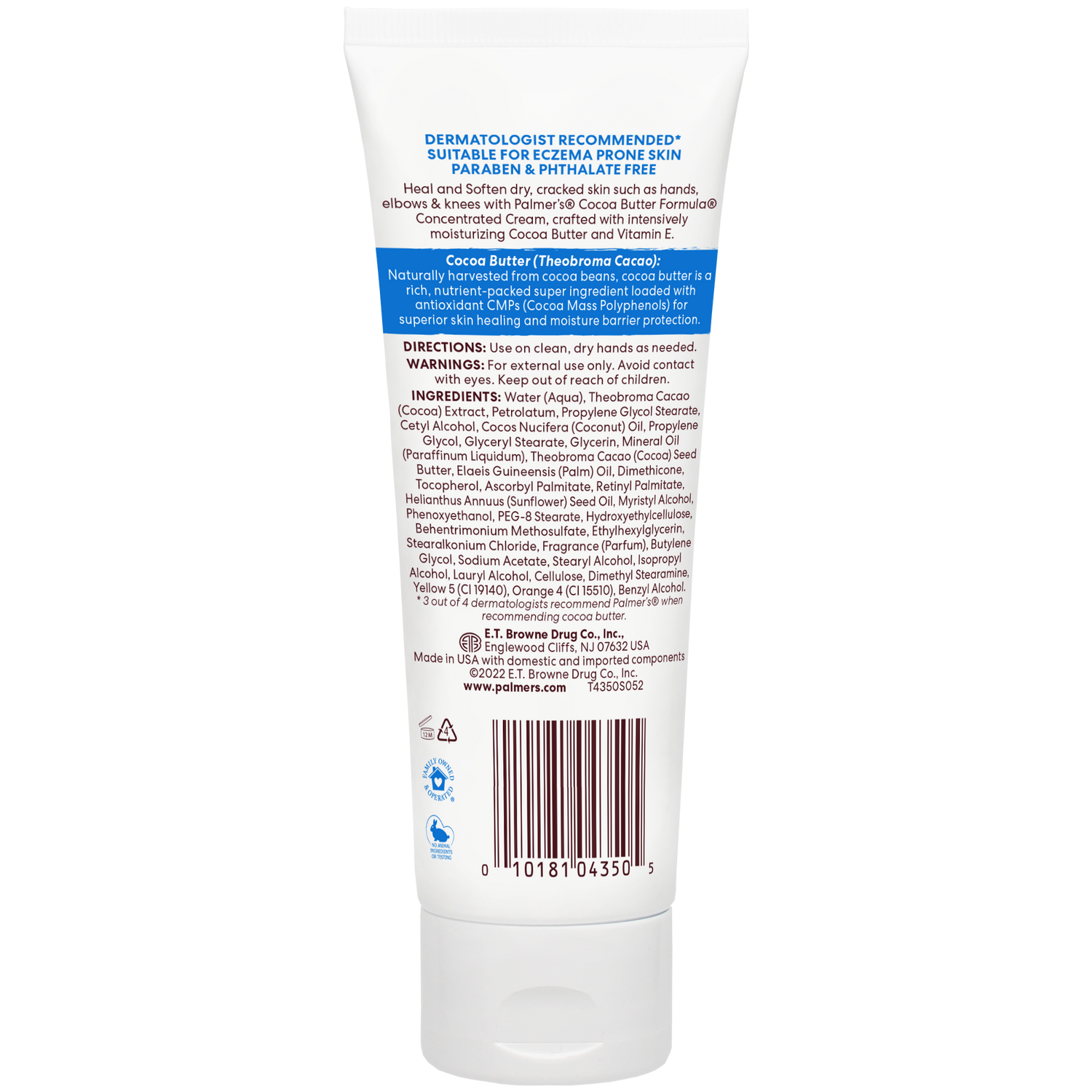 Cocoa Butter Concentrated Body Cream