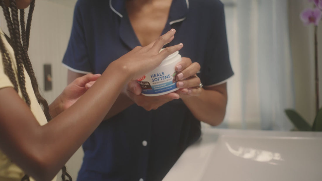 Video of people using Palmer's products